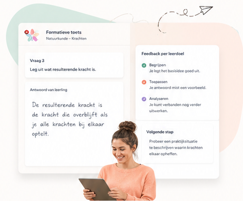 Formatieve feedback in de zachte DFT-richting